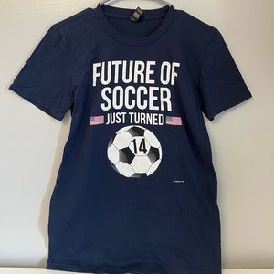 GREAT BIRTHDAY GIFT FOR SOCCER PLAYER (men’s t-shirt)